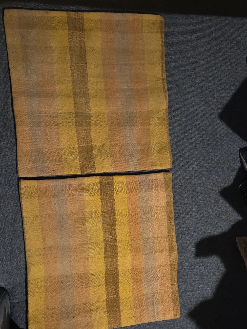 Pair of 20x20 pillow covers